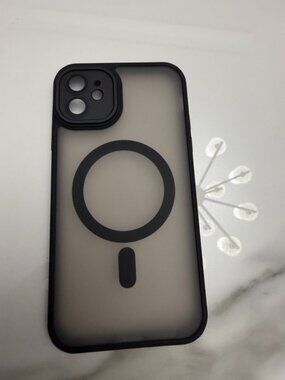 Matte Black Magnetic iPhone Case